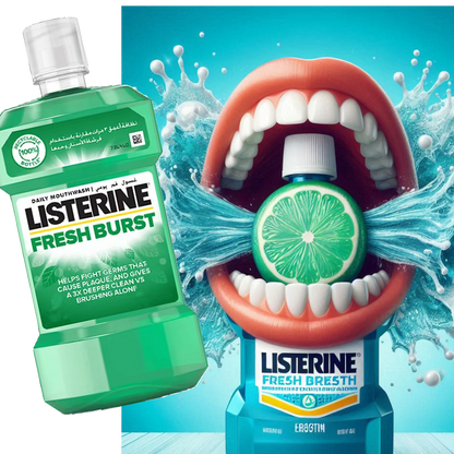 Listerine Fresh Burst Mouth Wash