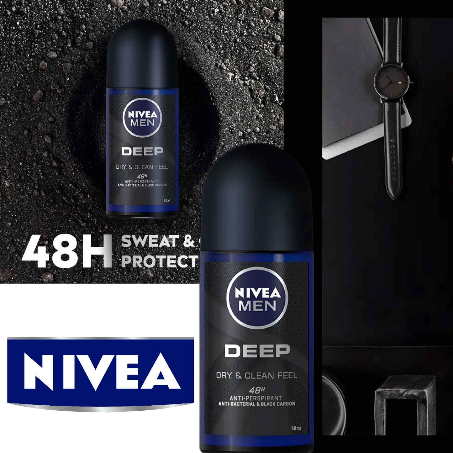 Nivea Men Deep Roll-On