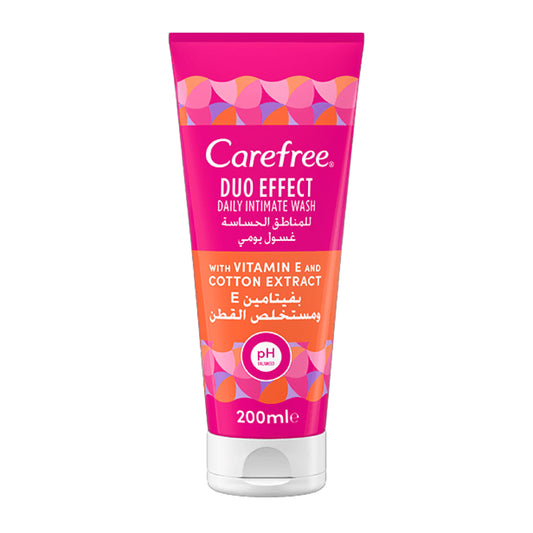 Carefree Duo Effect Intimate Wash With Vitamin E