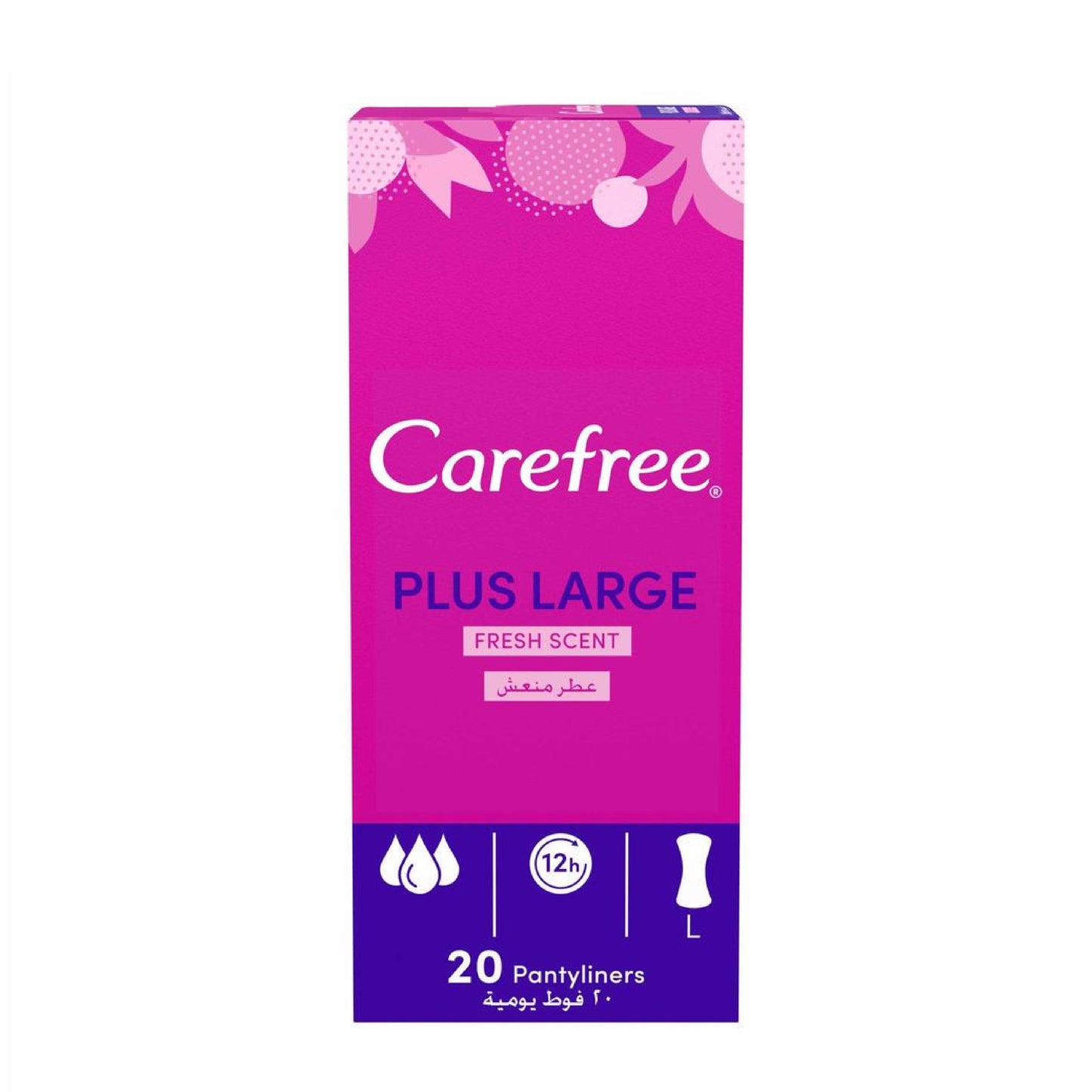 Carefree Plus Large Fresh Scent