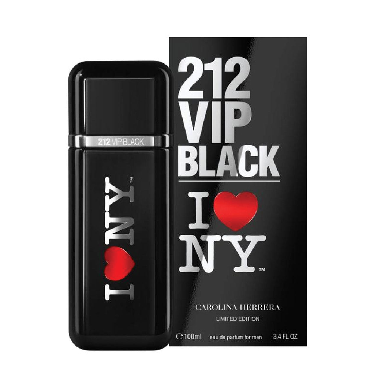 Carolina Herrera 212 Vip Black I Love NY Eau De Parfum Men