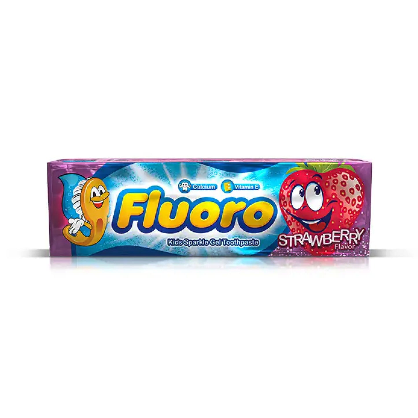 Eva Fluoro Kids Sparkle Gel Strawberry ToothPaste