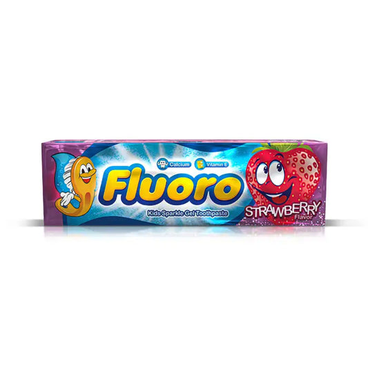 Eva Fluoro Kids Sparkle Gel Strawberry ToothPaste