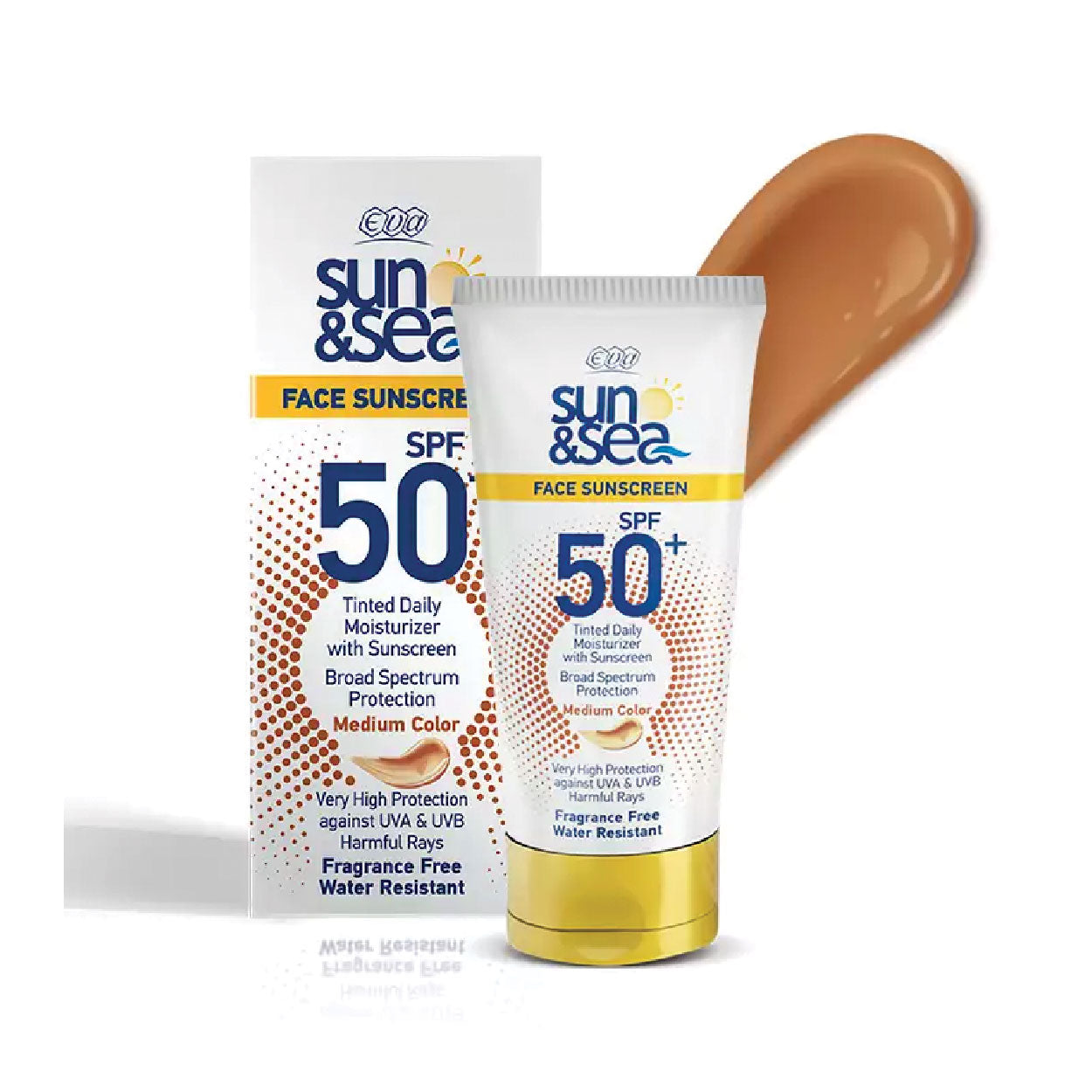 Eva Sun & Sea Face Tinted SunScreen SPF 50