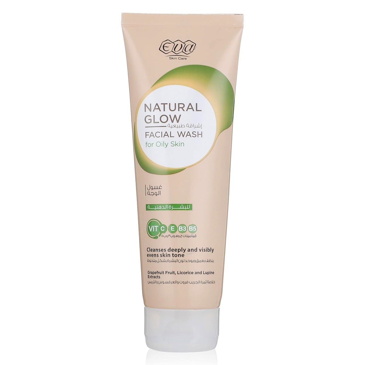 Eva Natural Glow Facial Wash For Oily Skin