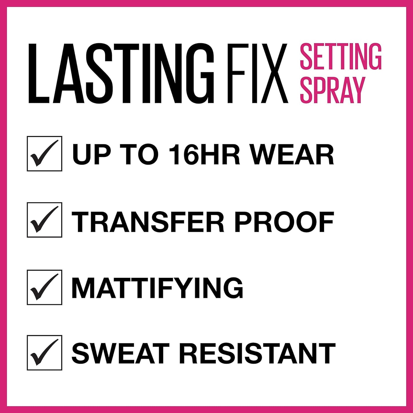 Lasting Fix Setting Spray 100 ml