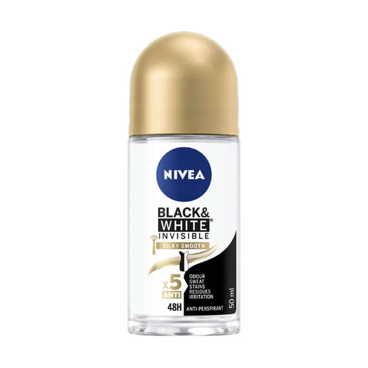 Nivea Black & White Silky Smooth Women Roll-On