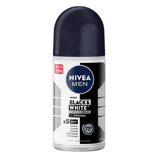 Nivea Men Black & White Invisible Roll-On